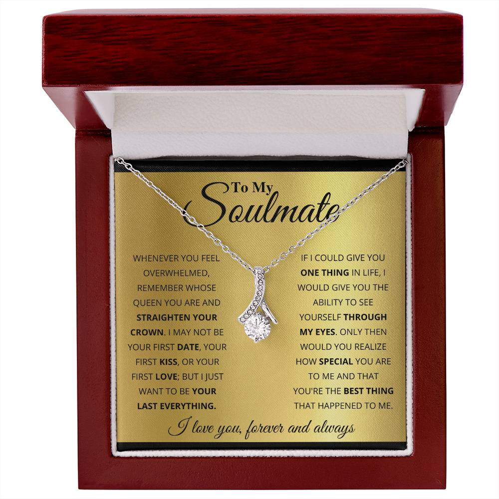 To My Soulmate - Alluring Beauty Necklace
