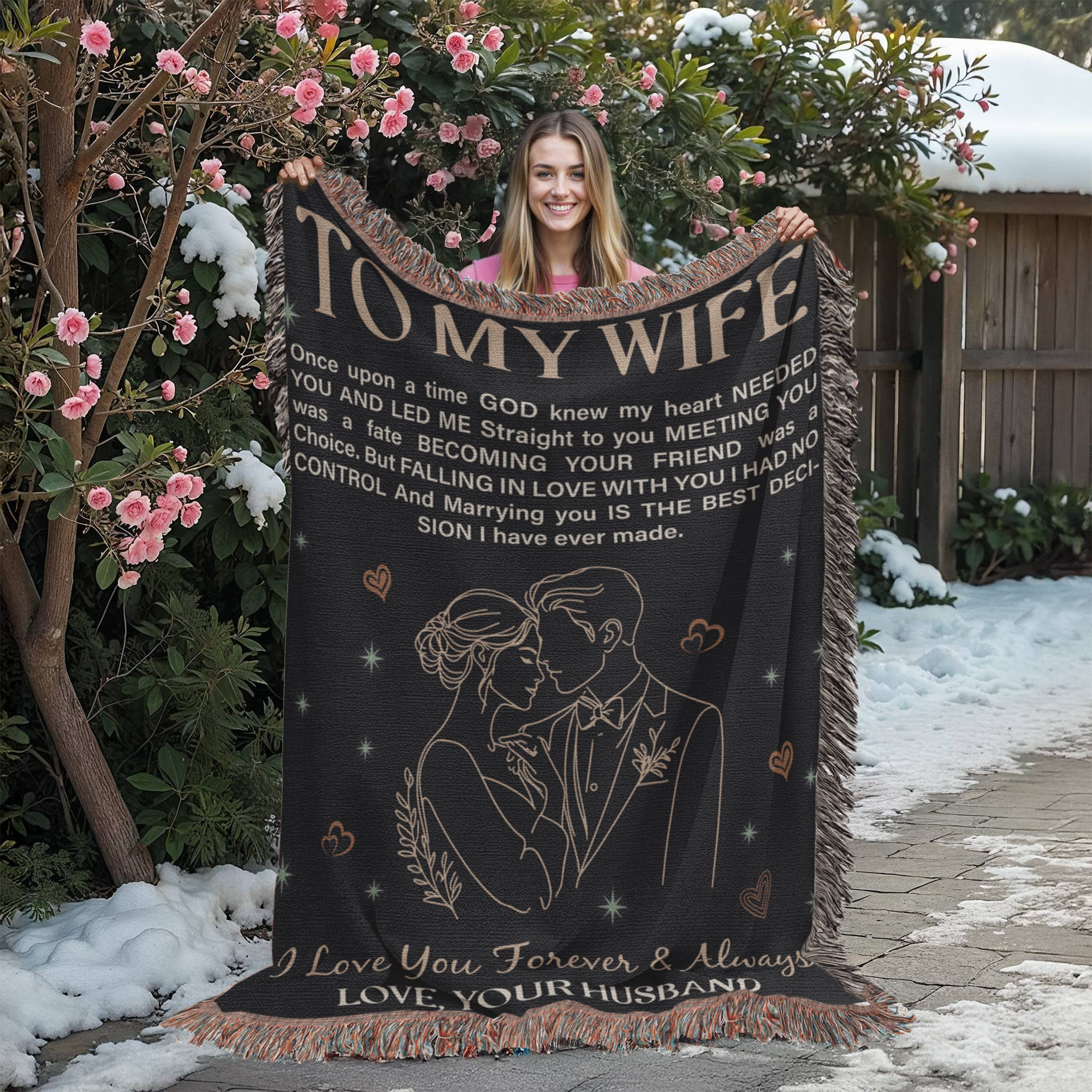 To My Wife - Heirloom Blanket